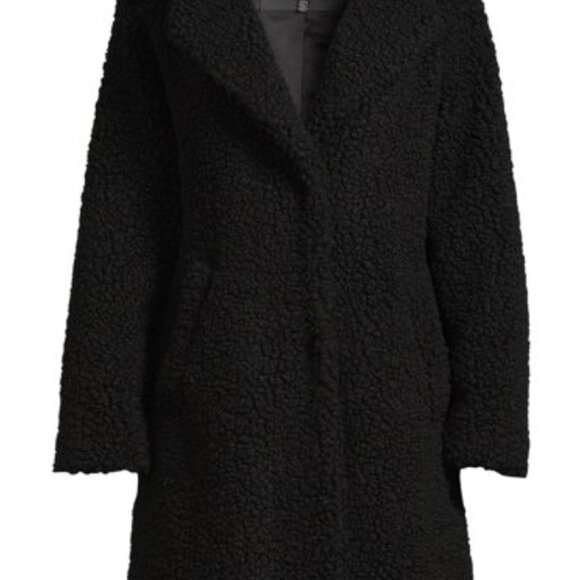 Lucky Brand Women's Faux Sherpa Coat XL - Picture 2 of 5